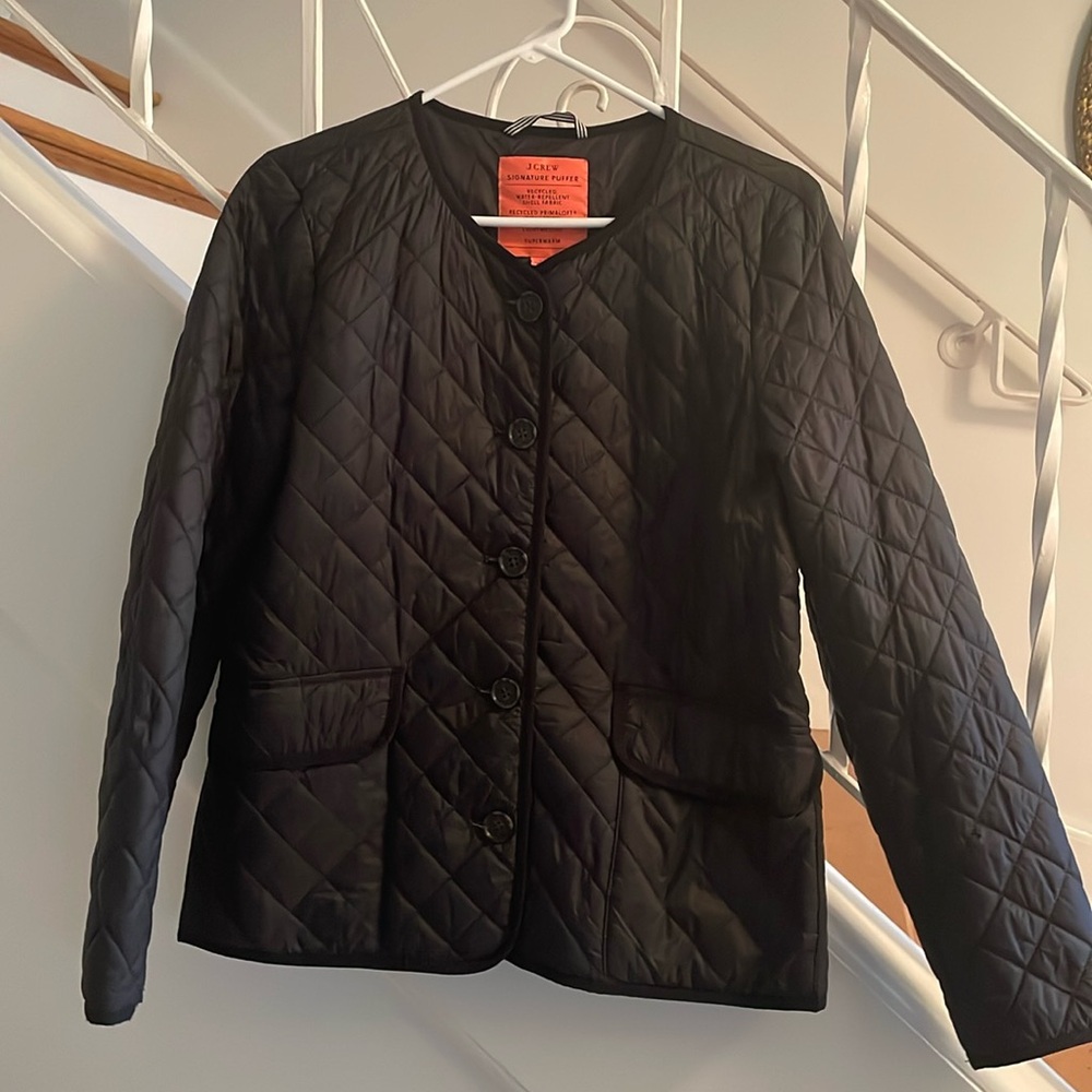 J Crew Signature Puffer jacket, Like-NEW!